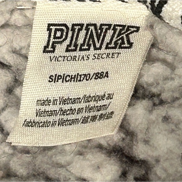 VICTORIAS SECRET PINK SHERPA PULLOVER - Picture 4 of 4
